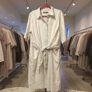 Ralph Lauren Light Blue Chambray Shirt Dress | Size 18W